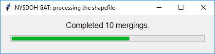 Progress Bar: Clean Up the Shapefile