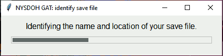 Progress Bar: Save File